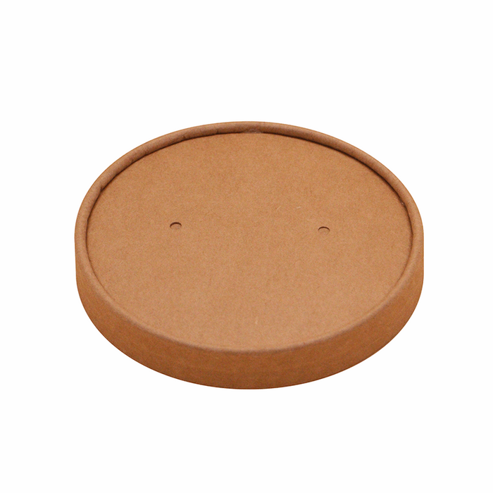 26/32oz Kraft Soup Container Lid (500pcs) - This Element Inc.