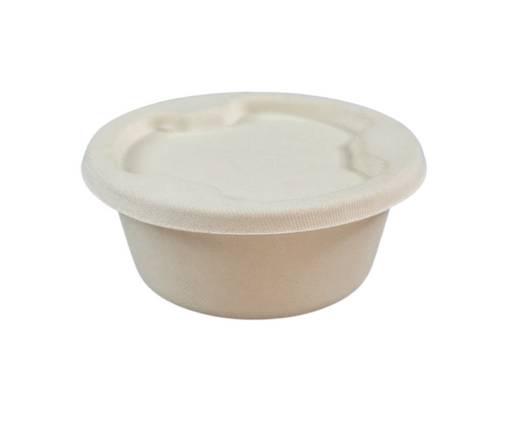 Molded Fiber Lid for 32oz Bowl (400pcs) - This Element Inc.