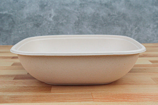 48oz Molded Fiber Square Bowl - This Element Inc.